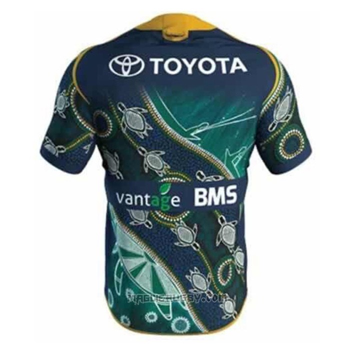 Maglia North Queensland Cowboys Rugby 2021 Commemorativo